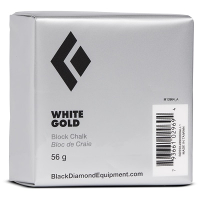 Black Diamond White Gold Block Chalk 56 G Magnesium