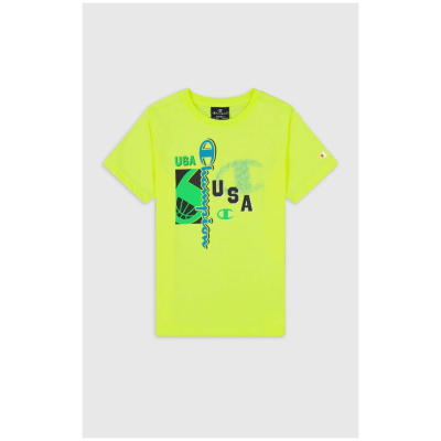 Champion Neon Spray Jungen T-Shirt