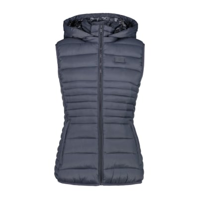 CMP Woman Vest Snaps Hood Damen Weste