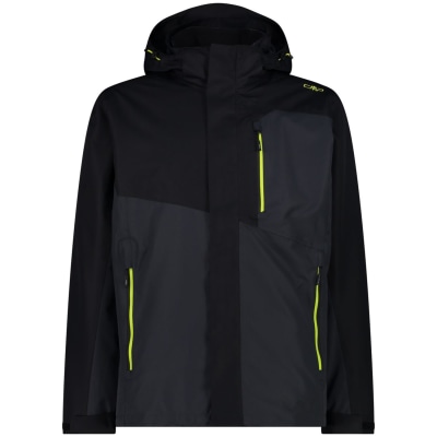 CMP Jacket Zip Hood Detachable Inner Jacket Herren Doppeljacke