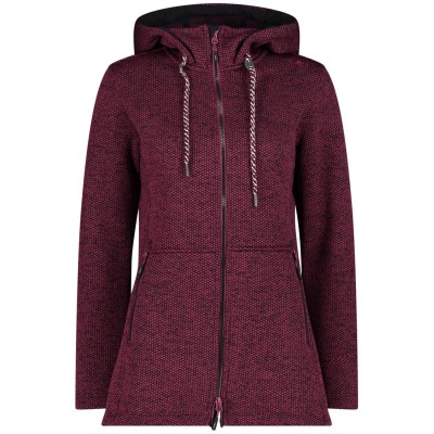 CMP Long Jacket Fix Hood Damen Kapuzensweater