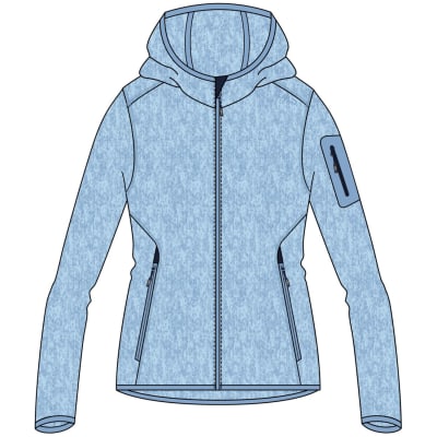 CMP Jacket Fix Hood Damen Kapuzensweater