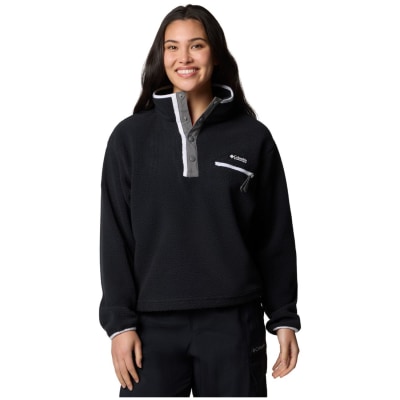 Columbia Helvetia II Cropped Half Snap Fleece Damen Rollkragenpullover