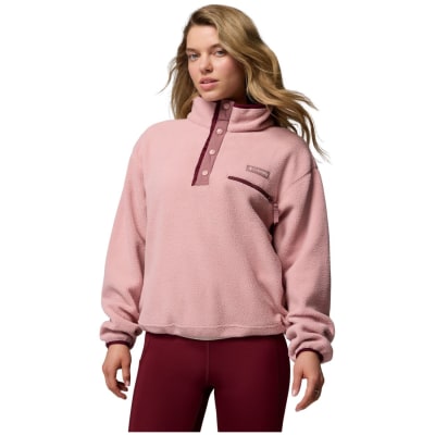Columbia Helvetia II Cropped Half Snap Fleece Damen Rollkragenpullover