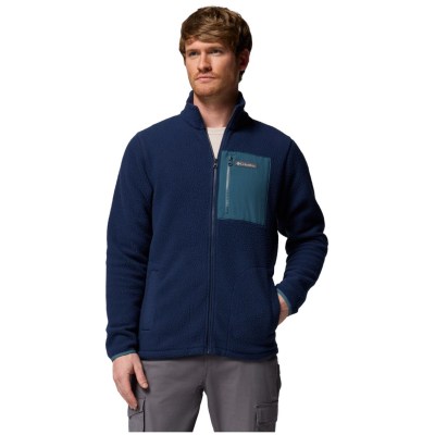 Columbia Jasper Ridge Pebbled Full Zip Fleece Herren Rollkragenpullover