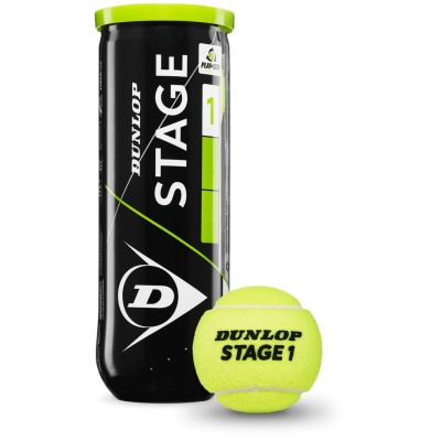 Dunlop Stage 1 -3er Kinder Softtennisbälle
