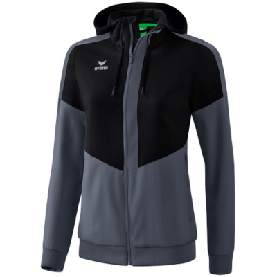 Erima Squad mit Kapuze Damen Fußballjacke
