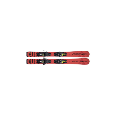Fischer The Curv Jr (70-120) Jrs + Fs4 Ca Jrs Kinder Race-Ski