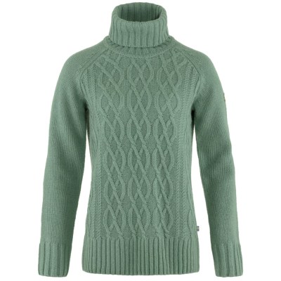 Fjällräven Övik Cable Knit Roller Neck Damen Pullover