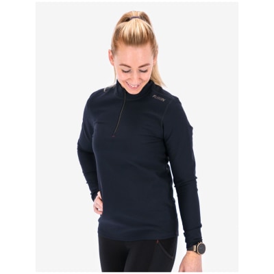 Fusion Zip Damen Rollkragenpullover
