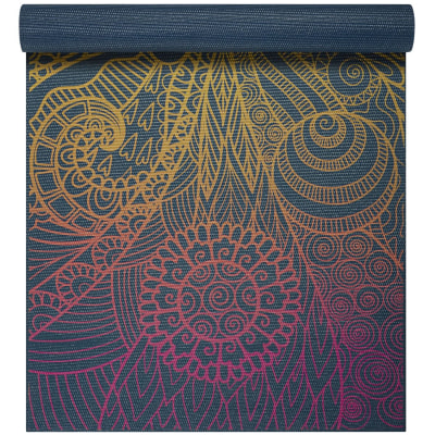 Gaiam Vivid Zest Yoga 4mm Classic Printed Yoga-Matten