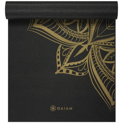 Gaiam Bronze Medallion Yoga 6mm Premium Yoga-Matten