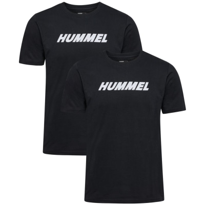 Hummel Eletal 2er-Pack Logo Herren T-Shirt