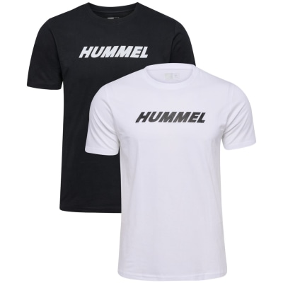 Hummel Eletal 2er-Pack Logo Herren T-Shirt