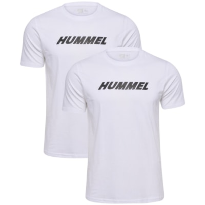Hummel Eletal 2er-Pack Logo Herren T-Shirt