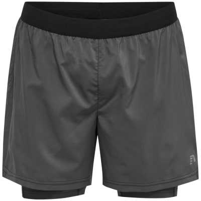 Hummel 2-In-1 Running Herren Shorts