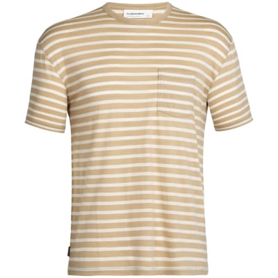 Icebreaker Granary Pocket Stripe Herren T-Shirt