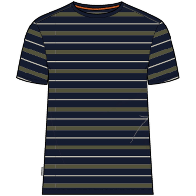 Icebreaker Wave Stripe Herren T-Shirt