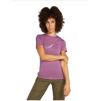 Icebreaker Merino 150 Tech Lite T South Const Damen T-Shirt