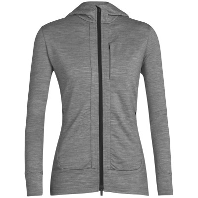 Icebreaker QuantuII I Zip Damen Kapuzensweater