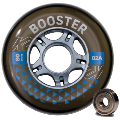 K2 Booster 80 Mm 82A 8-Wheel Pack W Ilq 7 Inlineskate-Rollen