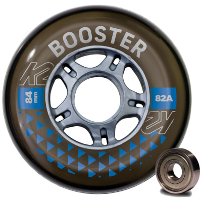 K2 Booster 84 Mm 82A 8-Wheel Pack W Ilq 7 Inlineskate-Rollen