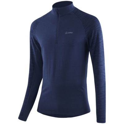 Löffler Midlayer Stripes Transtex® Rollkragenpullover
