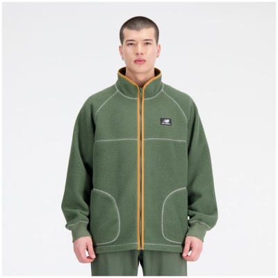 New Balance Athletics Polar Fleece Full Zip Herren Jacke