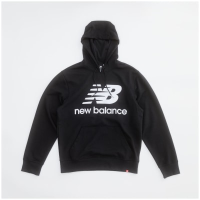 New Balance NB Essentials Stacked Logo Po Hoodie Herren Kapuzensweater