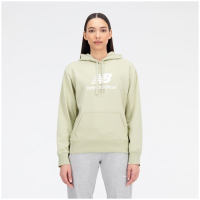 New Balance NB Essentials Stacked Logo Hoodie Damen Kapuzensweater
