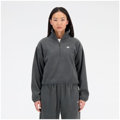 New Balance Athletics Polar Fleece 1/4 Zip Damen T-Shirt