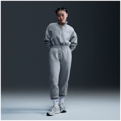 Nike Sportswear Phoenix Oversized 1/2-Zip Crop Damen Sweatshirt