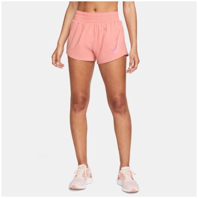 Nike Dri-Fit One Swoosh Mid-Rise Damen Shorts