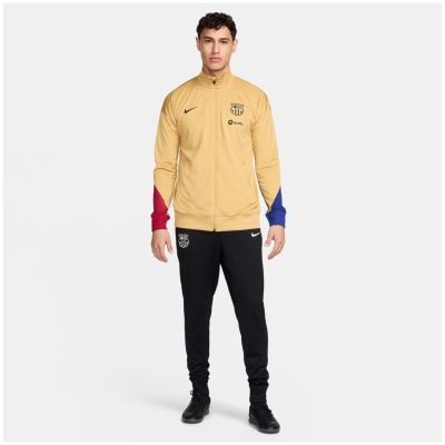 Nike FC Barcelona MNK DF Strk TRK Suit K Herren Trainingsanzug