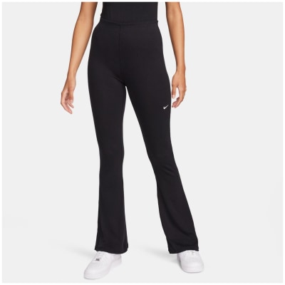 Nike Sportswear Chills Mini-Ribbed Mid-Rise Flared Damen Tights