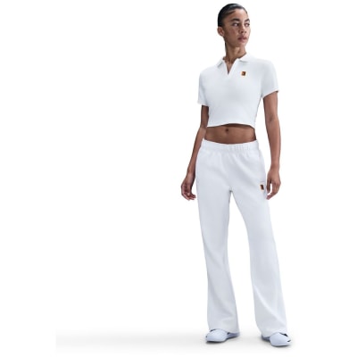 Nike Court Heritage Cropped Damen T-Shirt