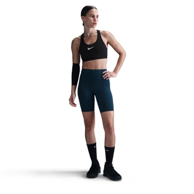 Nike Universa Medium-Support High-Waisted 8" Biker Damen Tights