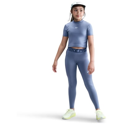 Nike Pro Girls' Mid-Rise Mädchen Tights