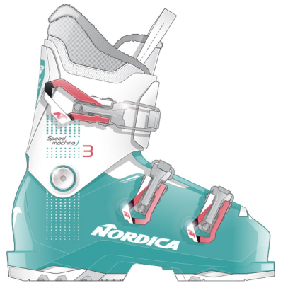 Nordica Speedmachine J 3 Kinder Alpinskischuhe