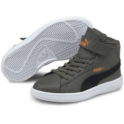 Puma Smash V2 Mid L Fur V PS Kinder Freizeitschuhe