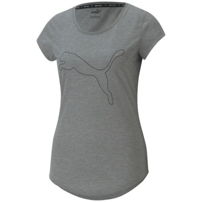 Puma Performance Heather CAT TEE W Damen T-Shirt