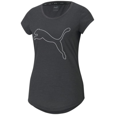 Puma Performance Heather CAT TEE W Damen T-Shirt
