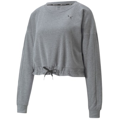 Puma Train French Terry Crew Sweatshirt Damen Sweatshirt