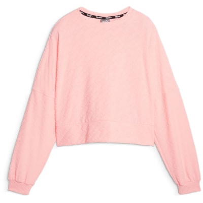 Puma Fit Branded Fleece Crew Damen Kapuzensweater