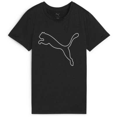 Puma TAD Essential Heather Logo Damen T-Shirt