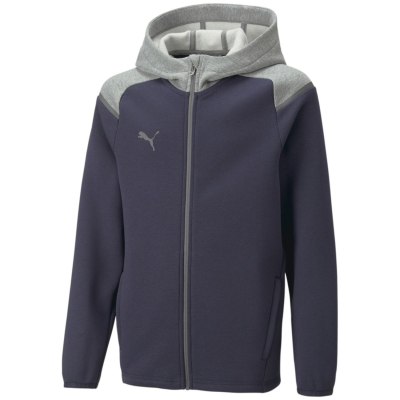 Puma TeamCUP Casuals Hooded Junior Kinder Blouson