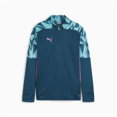 Puma individualFINAL 1/4 Zip-Top Junior Kinder Trikot