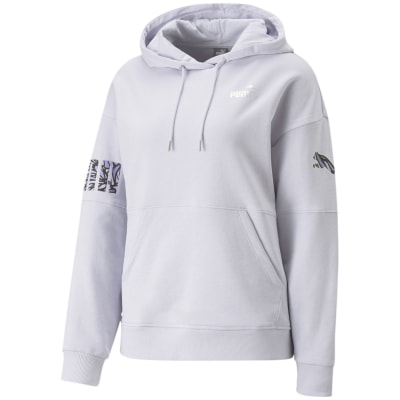 Puma Power Nova Shine Colorblock TR Damen Kapuzensweater