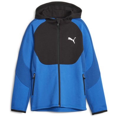 Puma Evostripe Full-zip Dk Jungen Kapuzensweater