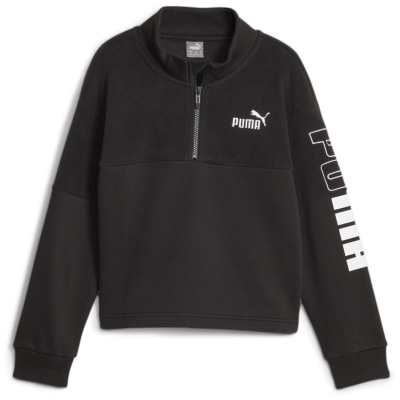 Puma Power Colorblock High Neck Crew Mädchen Sweatshirt
